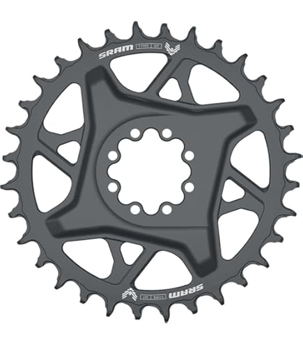 Amazon.co.jp: SRAM Chainring Road 34T 5 Bolt 110 mm BCD Red X